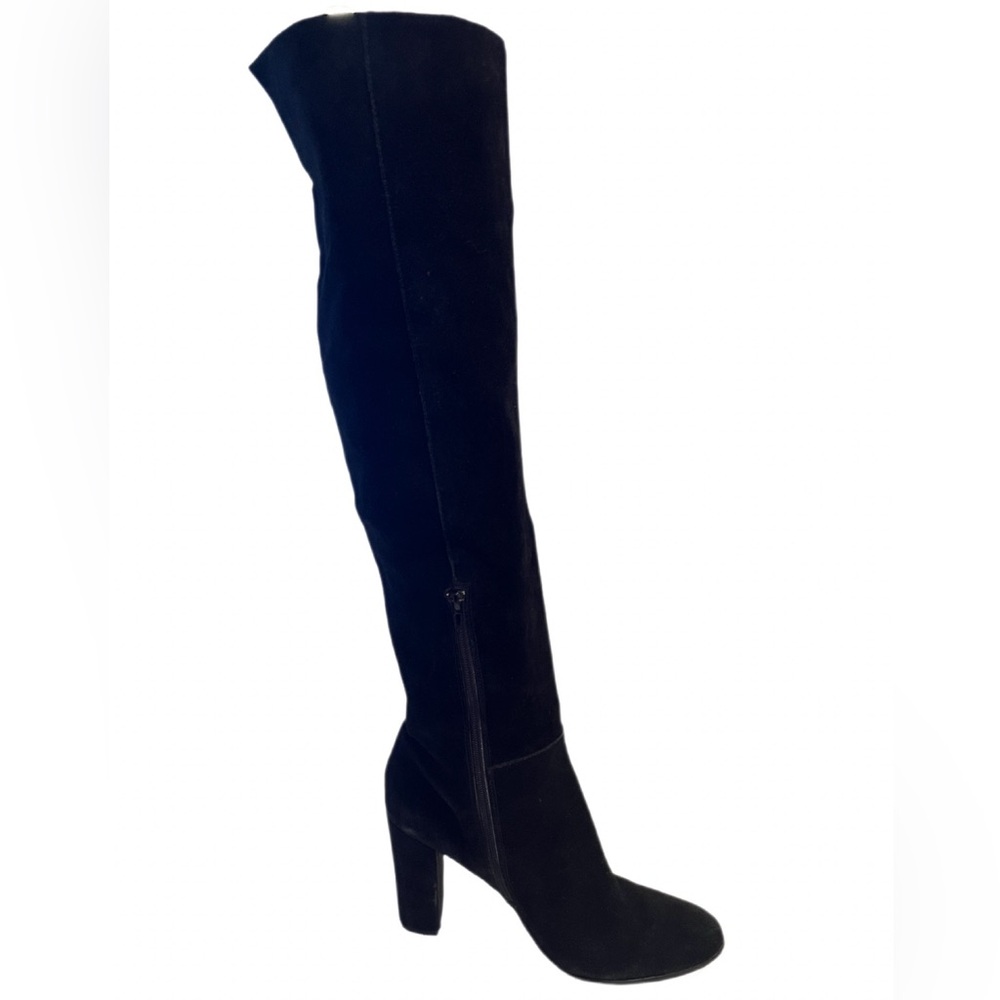 Steve Madden "Gallla" Over-the-knee, black suede boots size 10